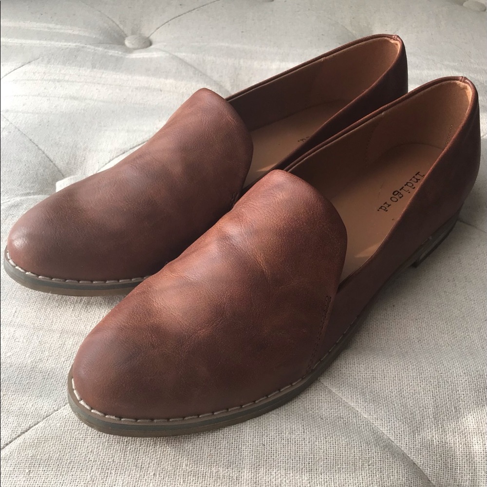 NWOT Indigo Rd Brown Loafers